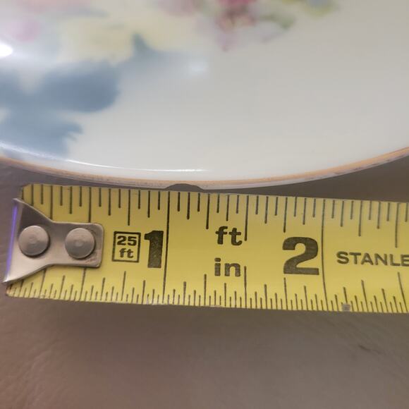 Thomas Sevrus Bavaria Plate Leuchtenberg, Germany Rasberries and Roses Antique - Picture 10 of 10